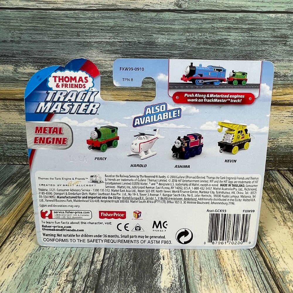 Thomas & Friends Track Master Thomas Metal Engine Kids Toy FXW99-0910 NEW SEALED - Picture 2 of 2